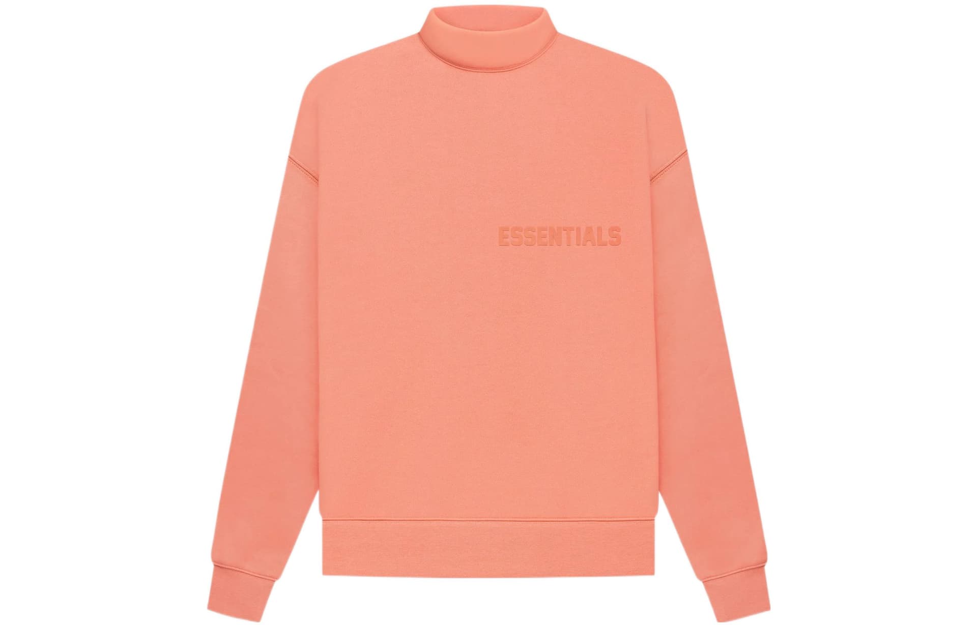 Худи Fear of God Essentials FW22 Essentials Mockneck Coral - изображение 1