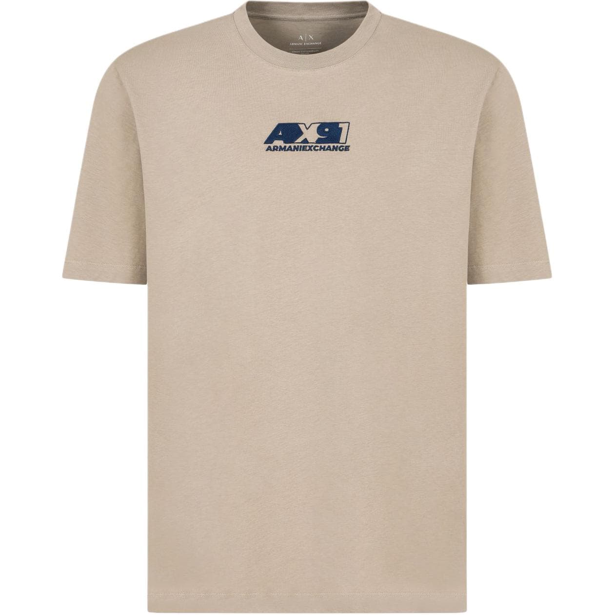 Футболка ARMANI EXCHANGE AE T Рубашка Мужская Бежевая - изображение 1
