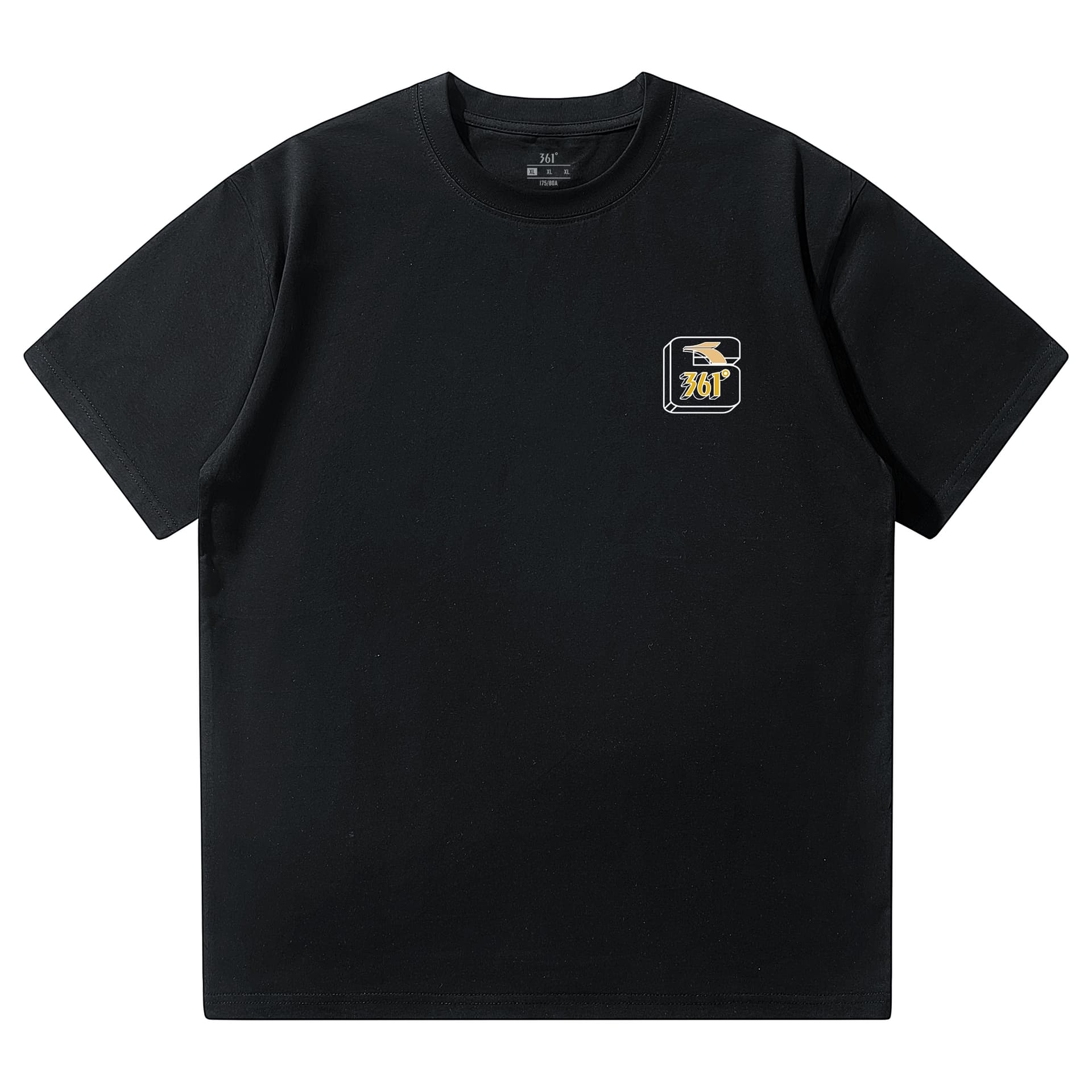Футболка 361° T-Shirt Унисекс Супер Черный - изображение 1