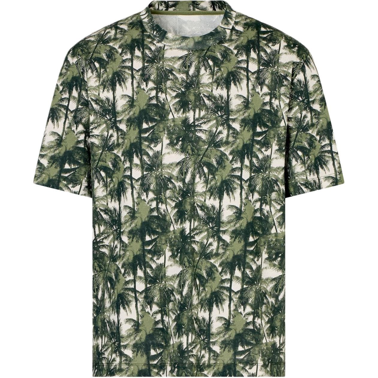 Футболка ARMANI EXCHANGE AE T Рубашка Мужская Зеленая - изображение 1