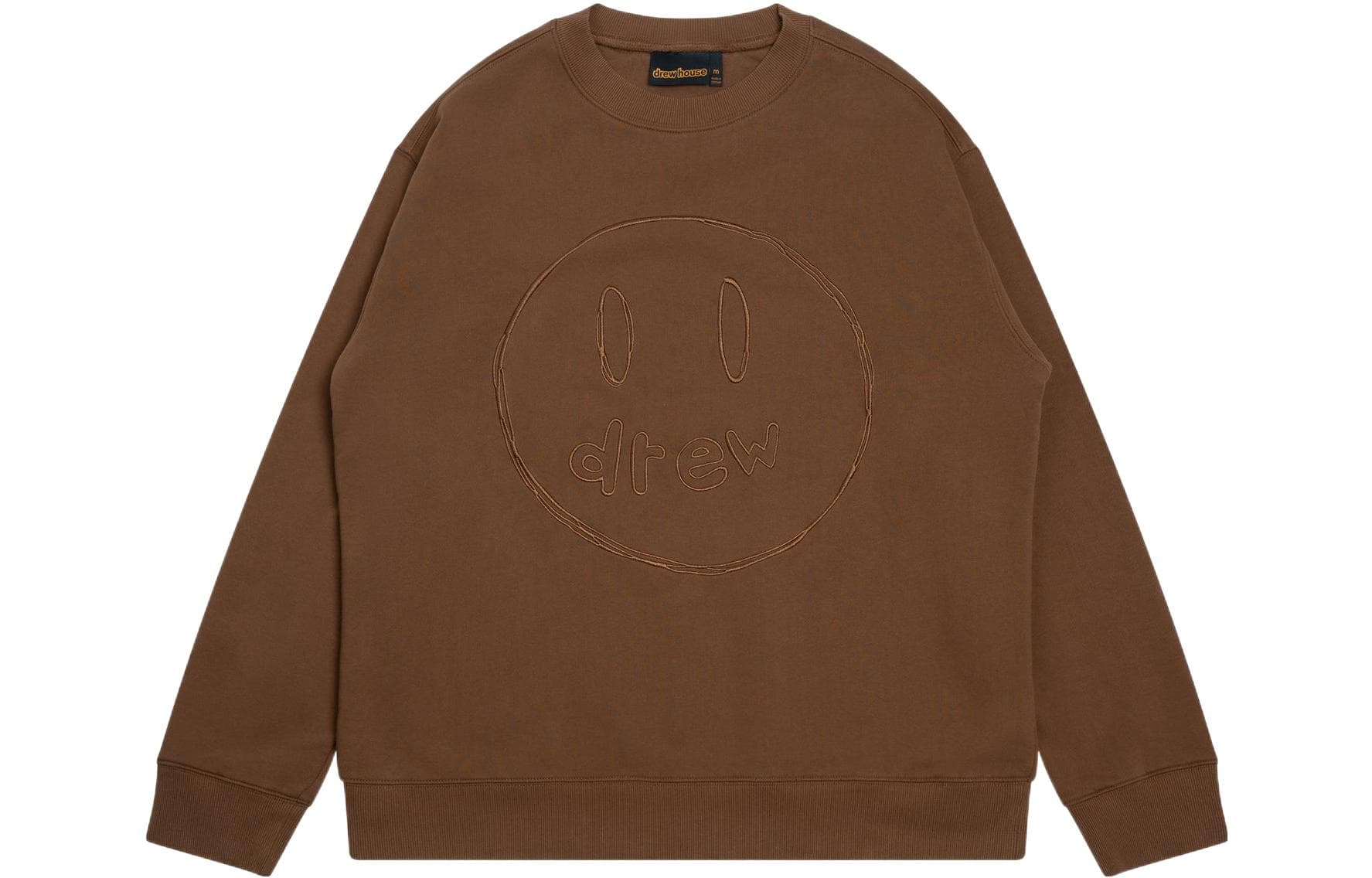Худи Drew House SS22 Sketch Mascot Crewneck Brown mascot - изображение 1
