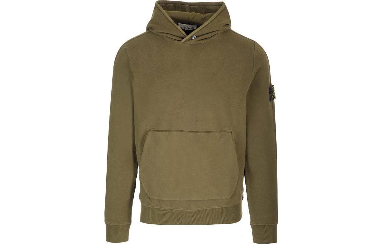 Худи STONE ISLAND Толстовка Мужская Оливково-зеленый - изображение 1