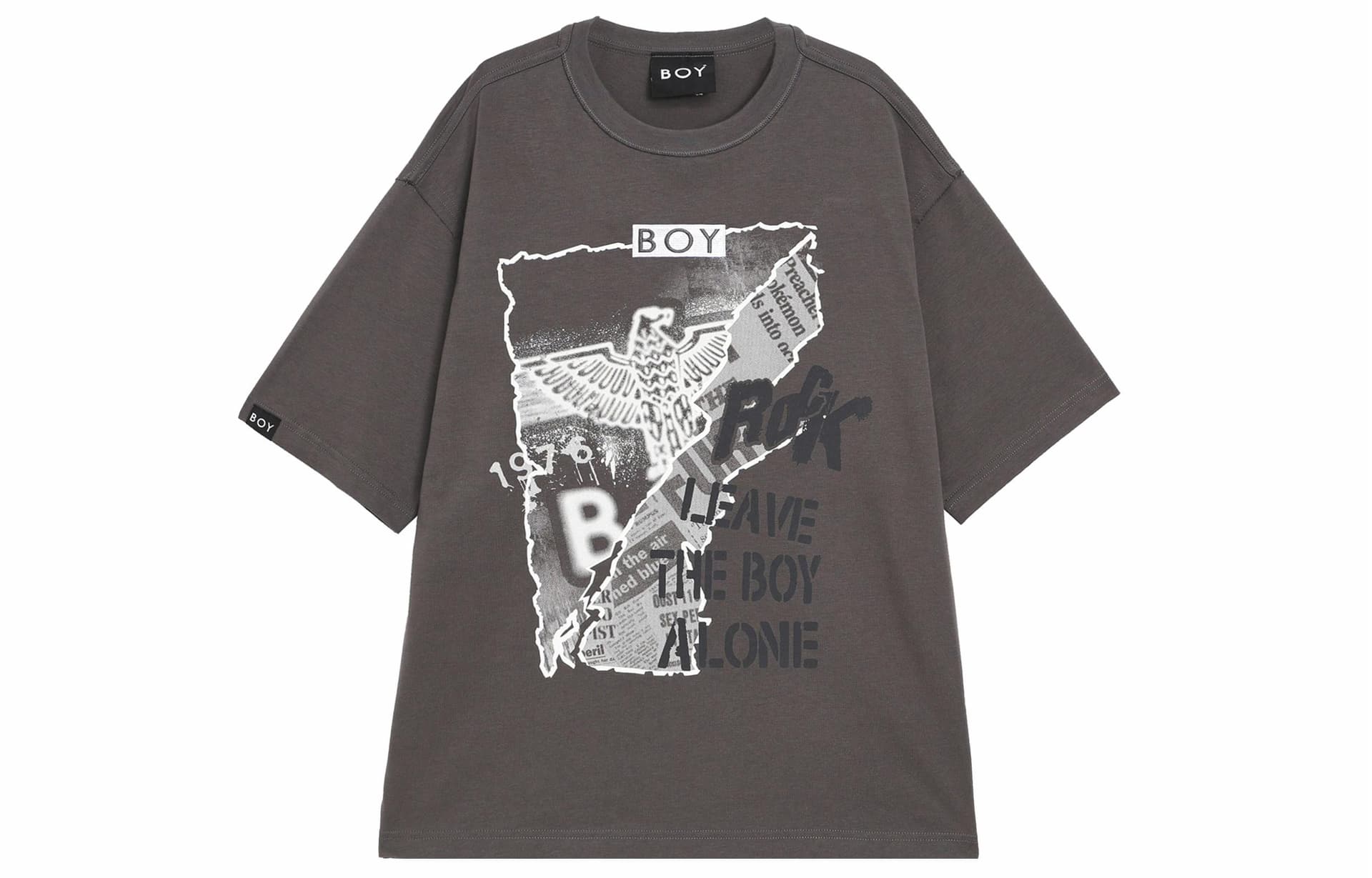 Футболка Boy London T-Shirt Grey - изображение 1