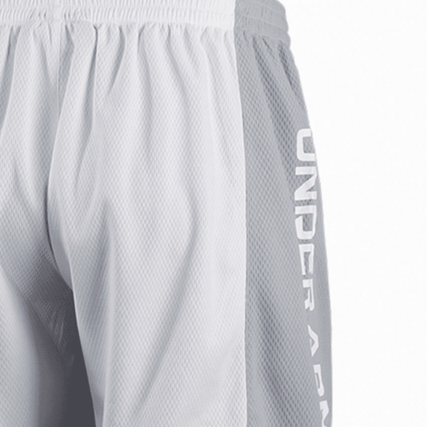 Тренировочные штаны Under Armour Basketball Knit Shorts White - изображение 4