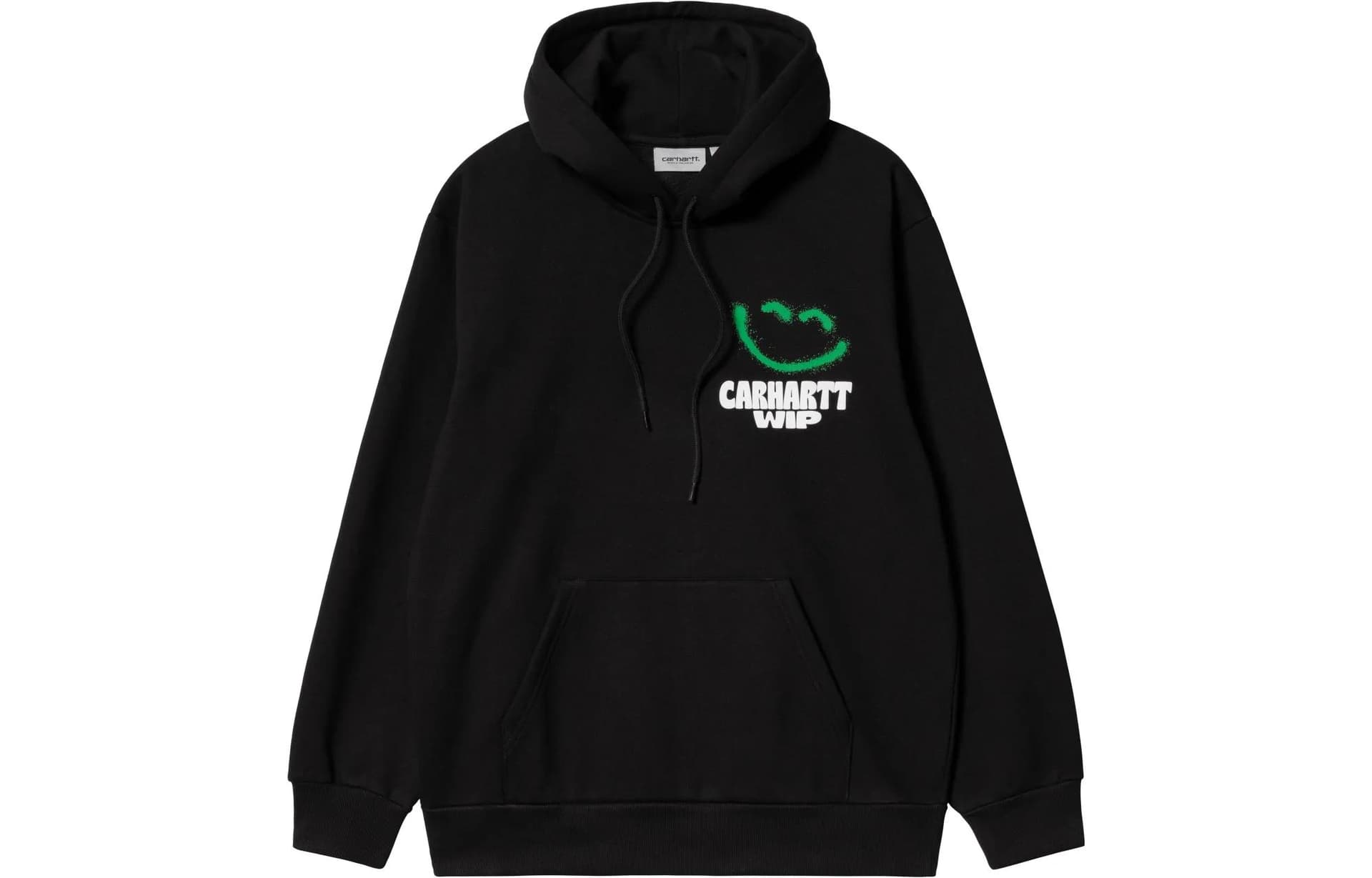 Кофта Carhartt WIP FW22 Hooded Happy Script Sweatshirt - изображение 1