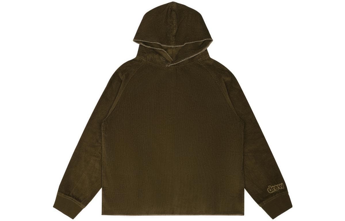 Худи Drew House FW22 Corduroy Hoodie Drew Logo - изображение 1