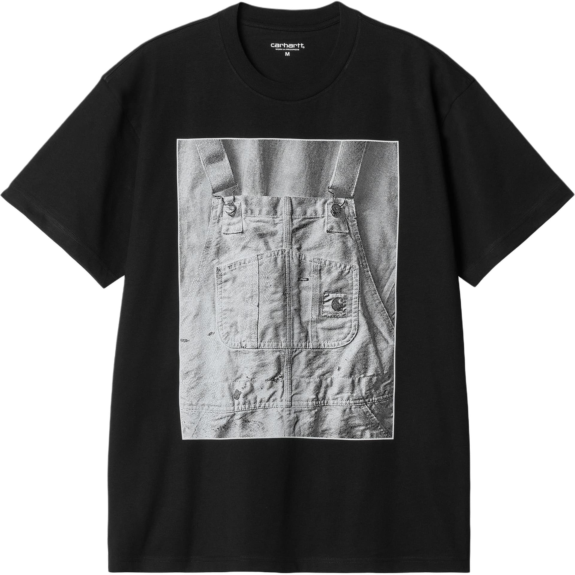 Футболка Carhartt WIP FW24 H H Full-Body T-Shirt Рубашка T-Shirt Мужская Черная - изображение 1