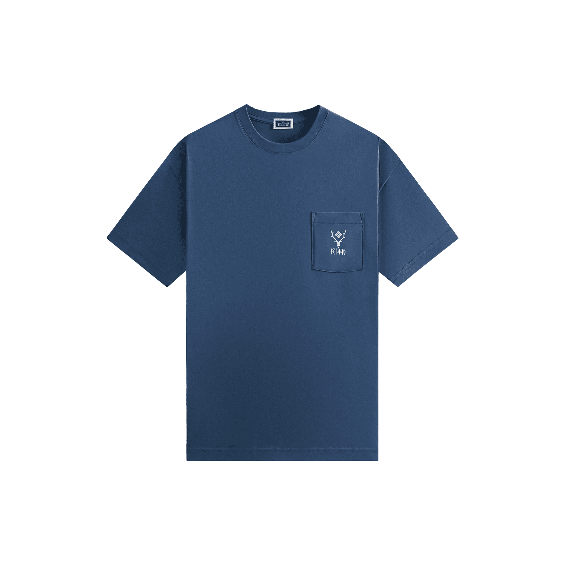 Футболка Kith x Columbia T-Shirt Мужская Синяя - изображение 1