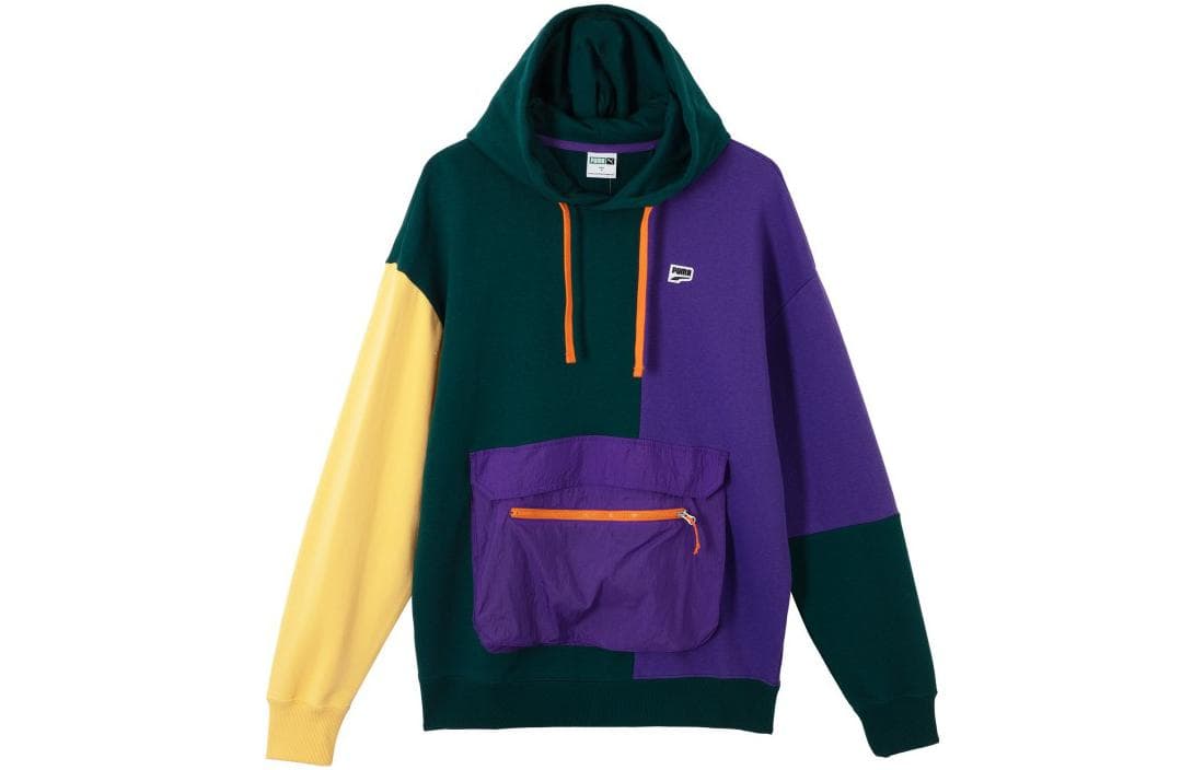 Худи PUMA DOWNTOWN COLORBLOCK UTILITY HOODIE - изображение 1