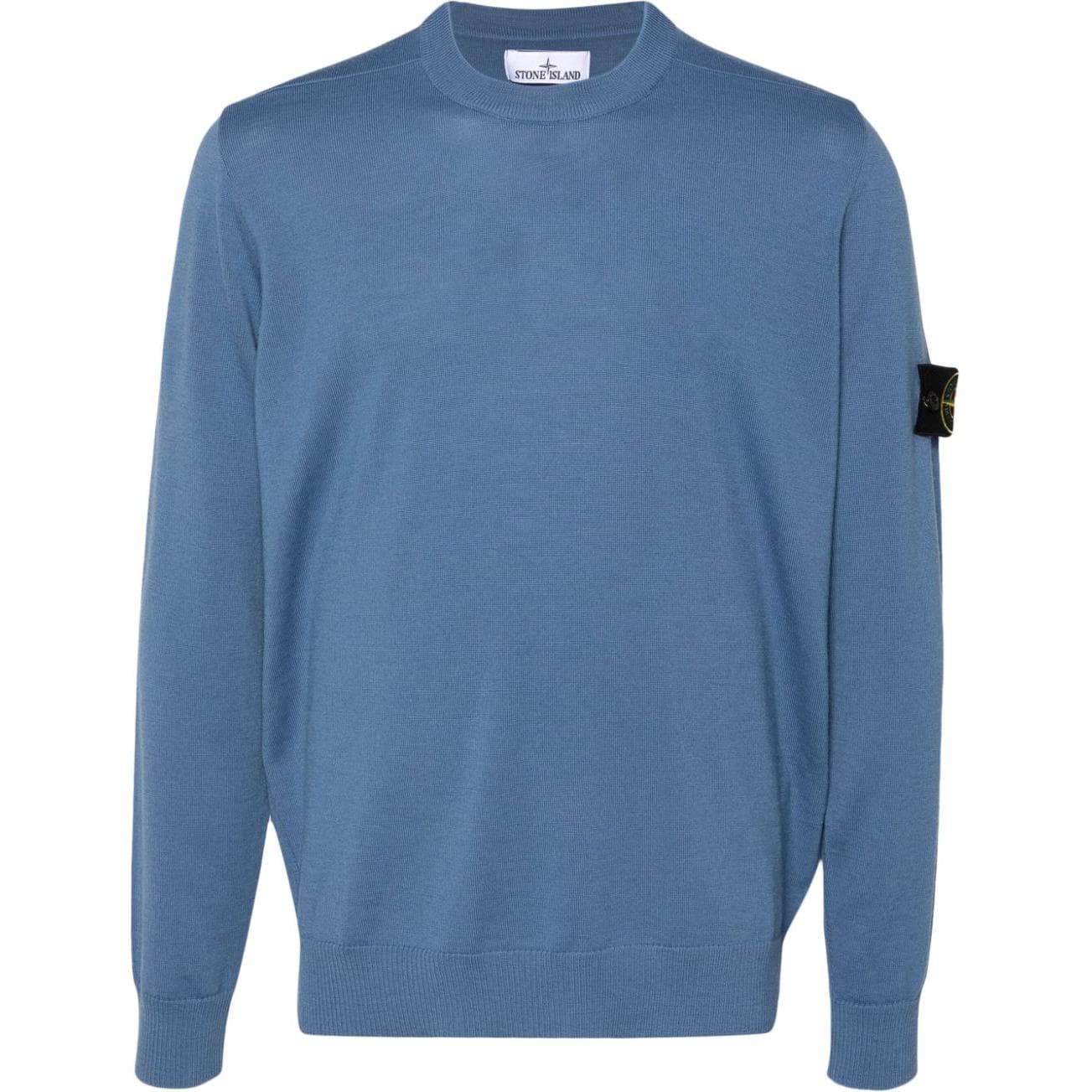 Футболка STONE ISLAND T-Рубашка Мужская Синяя - изображение 1