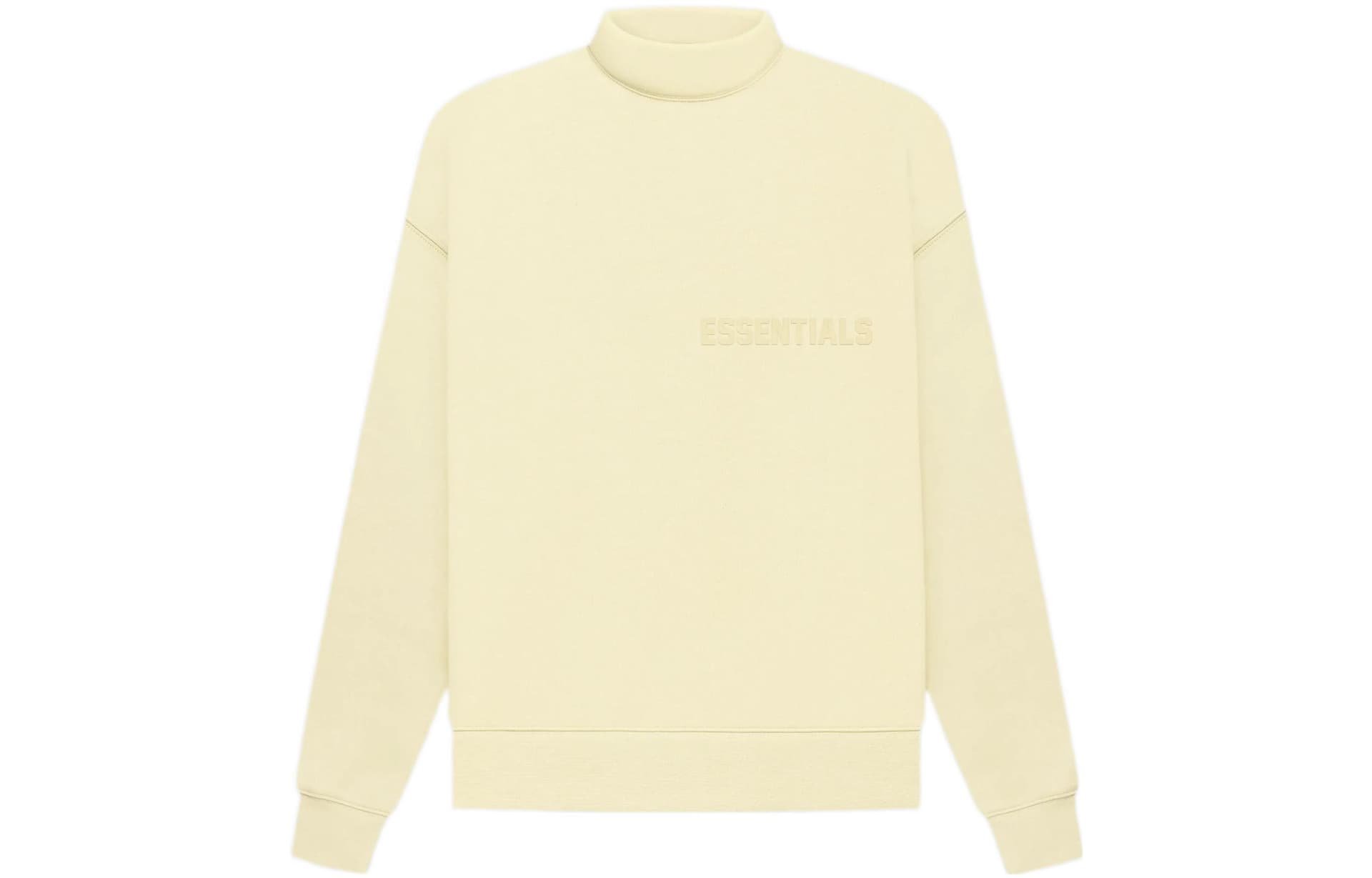Худи Fear of God Essentials FW22 Mockneck Canary - изображение 1