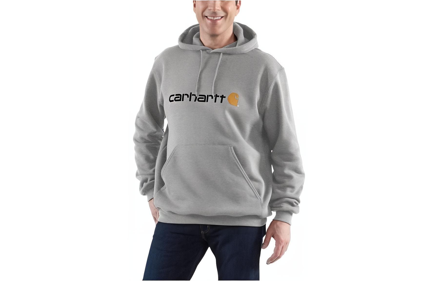 Худи Carhartt 100074 MIDWEIGHT LOGO GRAPHIC HOODIE LOOSE FIT - изображение 1