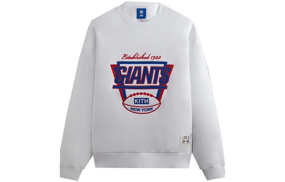 Худи KITH x NFL FW23 Giants 1925 Nelson Crewneck LOGO - изображение 1