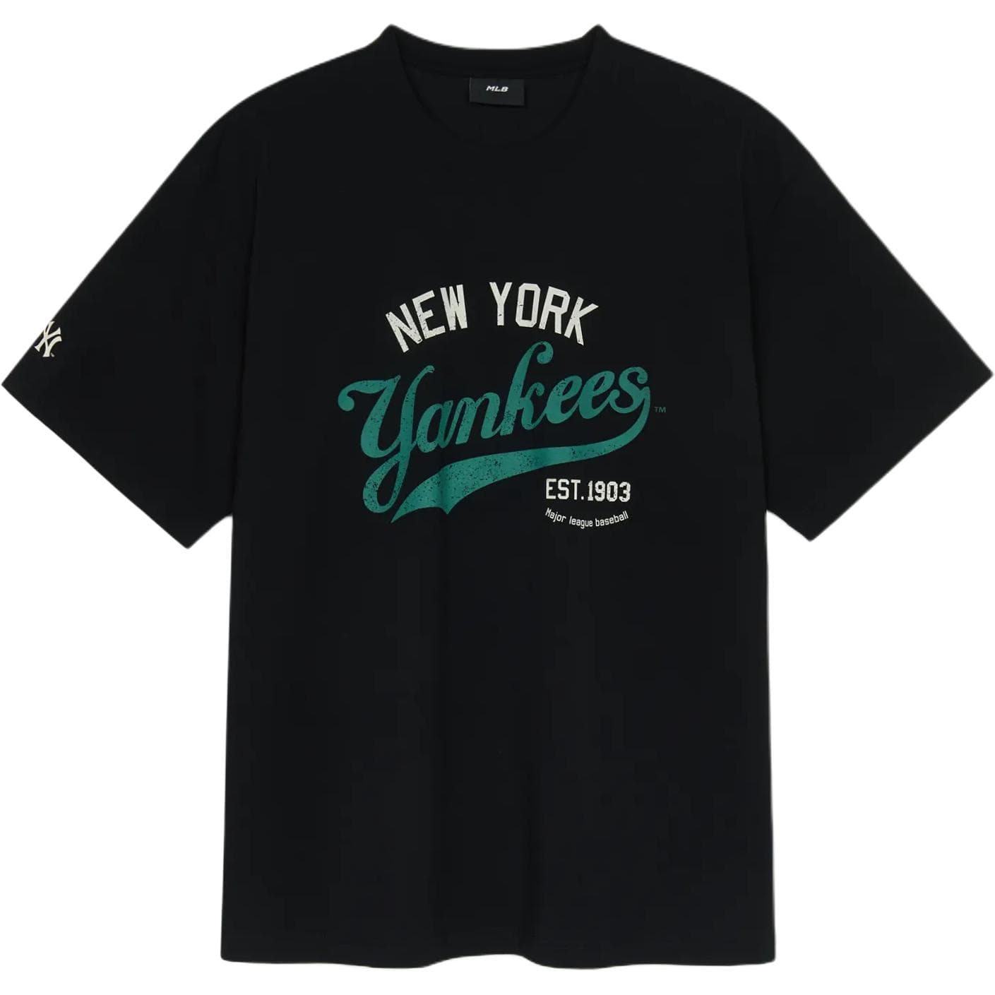 Футболка Mlb Base Logo Черная Мужская Футболка - изображение 1