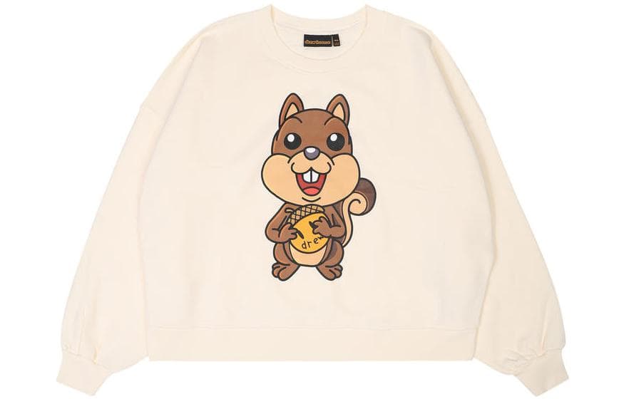 Худи Drew House FW22 Sherman Boxy Crewneck - Sherman Off-white - изображение 1