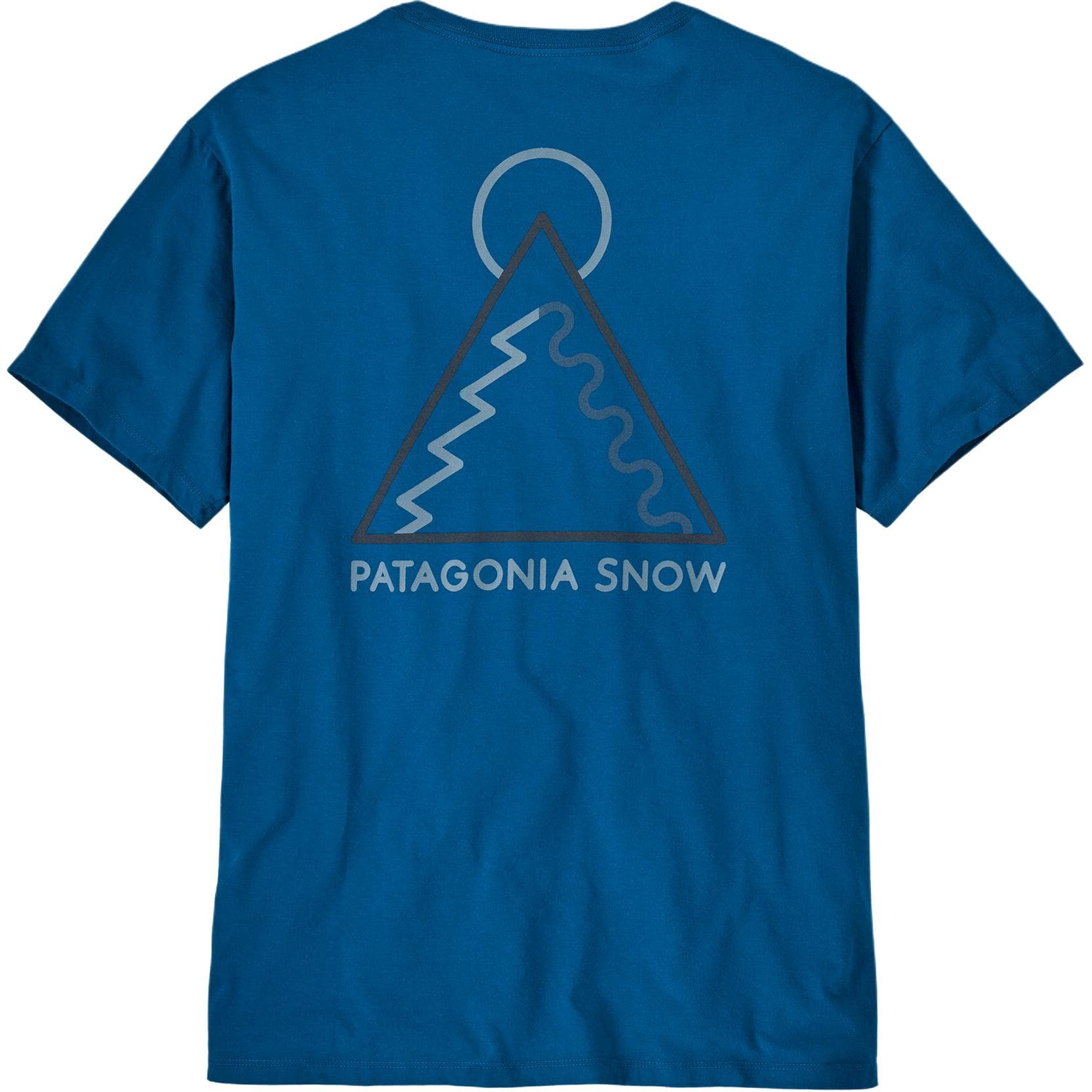 Футболка Patagonia Organic Рассвет Tracks T-Рубашка Мужская - изображение 1