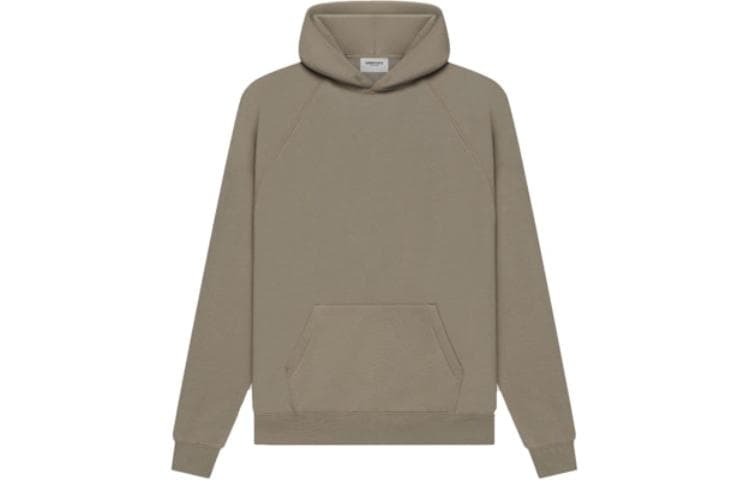 Худи Fear of God Essentials PullOver Hoodie Taupe Logo - изображение 1