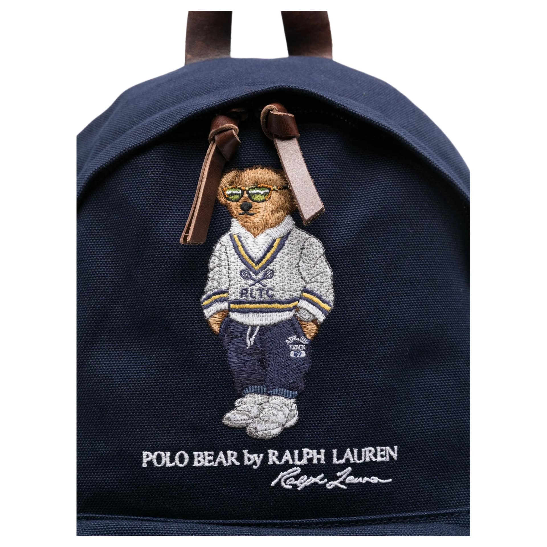 Рюкзак Polo Ralph Lauren Polo Bear Хлопковый Рюкзак Мужской Темно-Синий - изображение 4