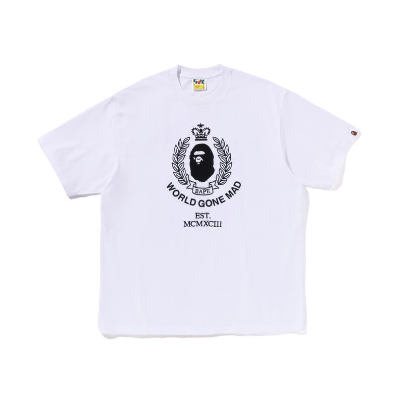 Футболка A BATHING APE SS24 T Рубашка Мужская - изображение 5