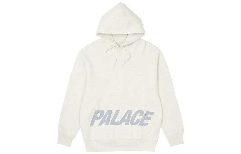 Худи PALACE FW22 Pal Pocket Slub Hood White - изображение 1