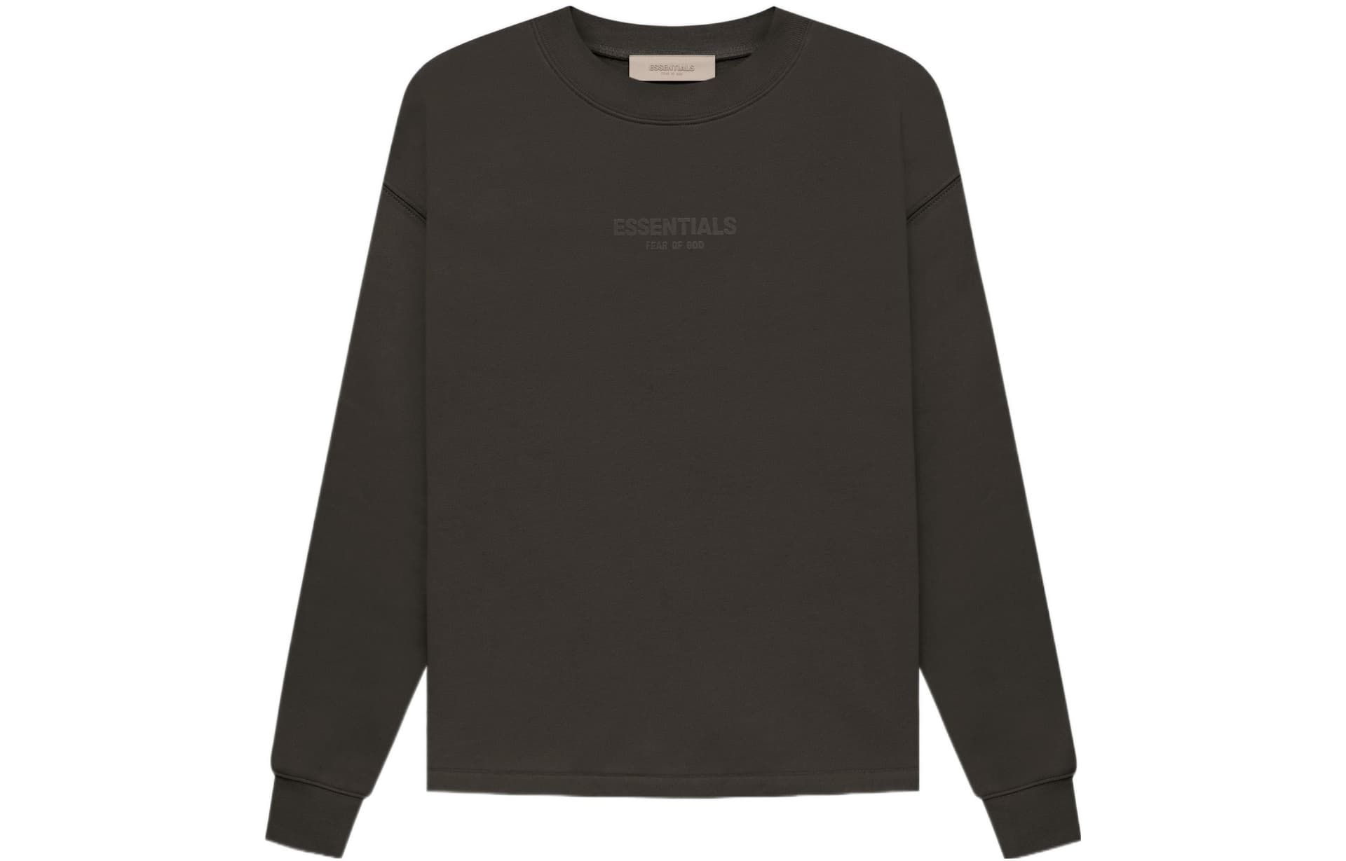 Худи Fear of God Essentials FW22 Relaxed Crewneck Off Black - изображение 1
