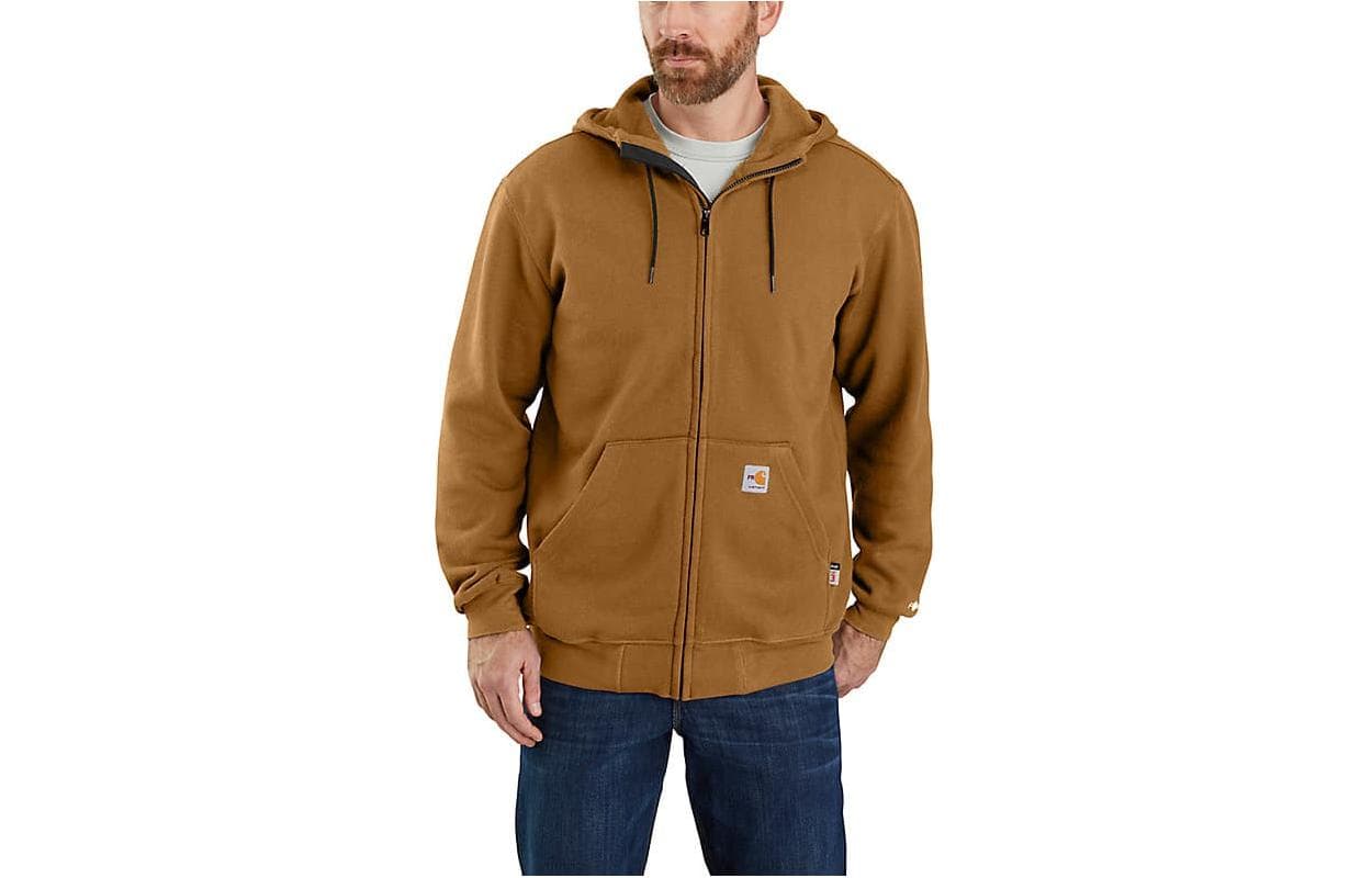 Кофта Carhartt LOOSE FIT MIDWEIGHT HOODED ZIP FRONT SWEATSHIRT - изображение 1