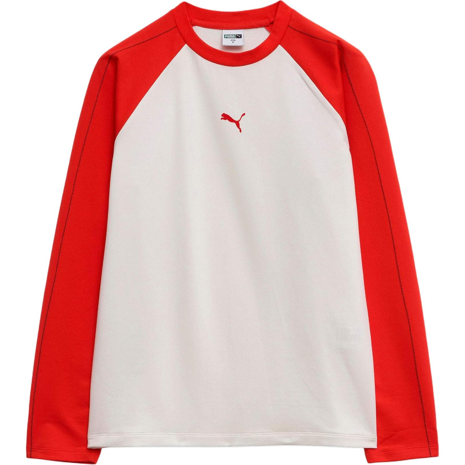 Футболка PUMA КНТТ7 2K Футболка С Длинным Рукавом Реглан Мужская Красная - изображение 1