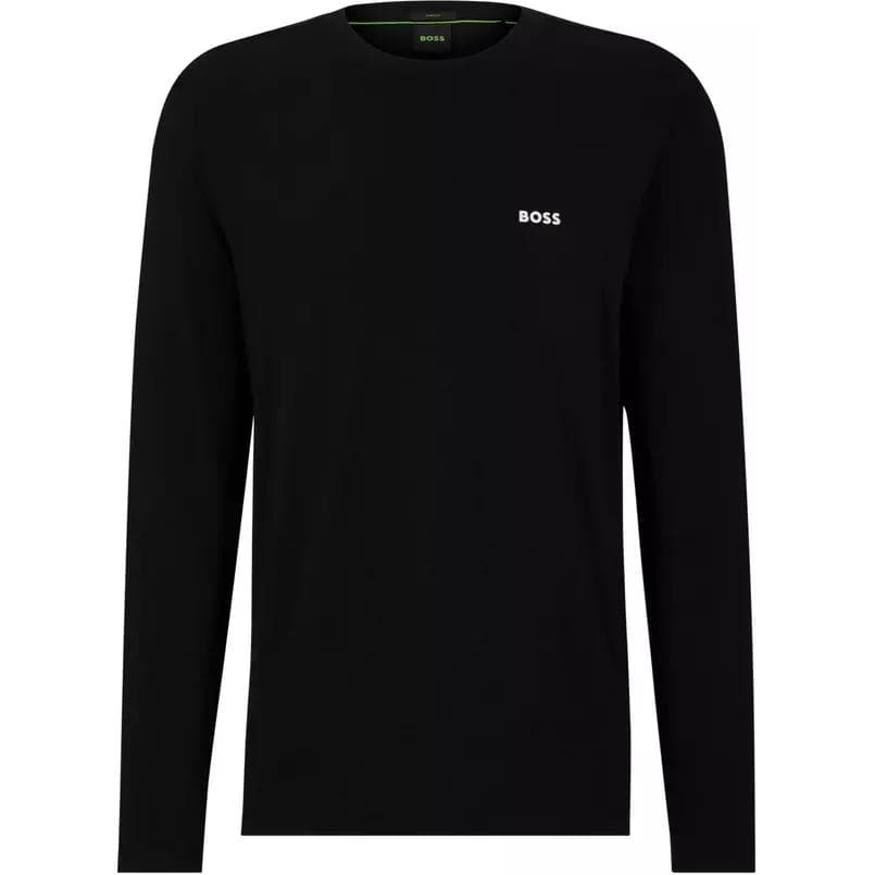 Футболка Hugo Boss Мужские Черные Рубашки - изображение 1