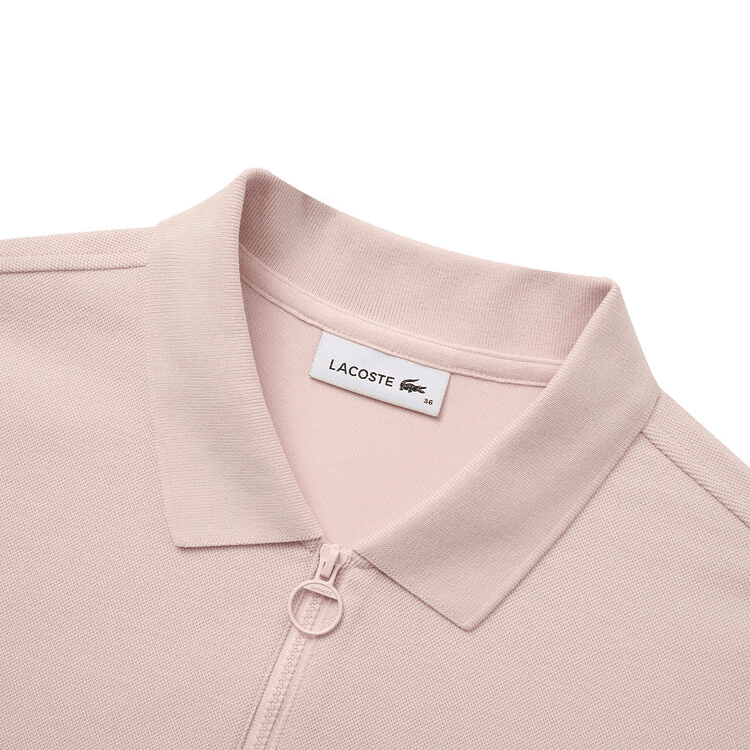 LACOSTE SS25 Поло Мужское Светло-Розовое - изображение 3
