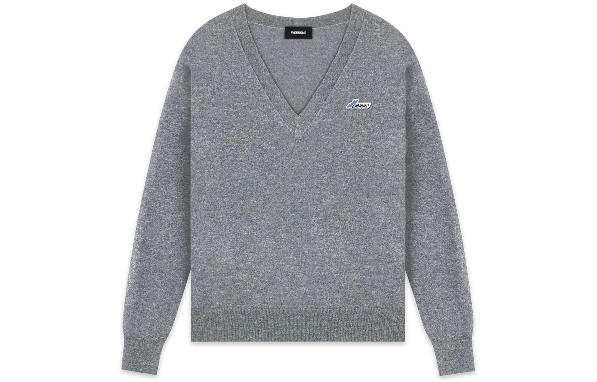 Худи WE11DONE FW22 LogoV - изображение 1