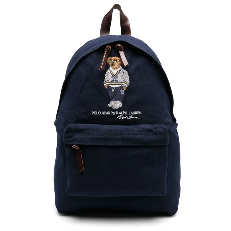 Рюкзак Polo Ralph Lauren Polo Bear Хлопковый Рюкзак Мужской Темно-Синий - изображение 1
