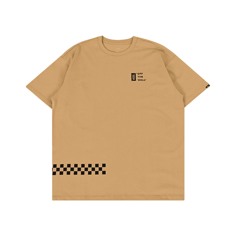 Футболка Vans off The Wall T-Shirt Мужская Хаки - изображение 1