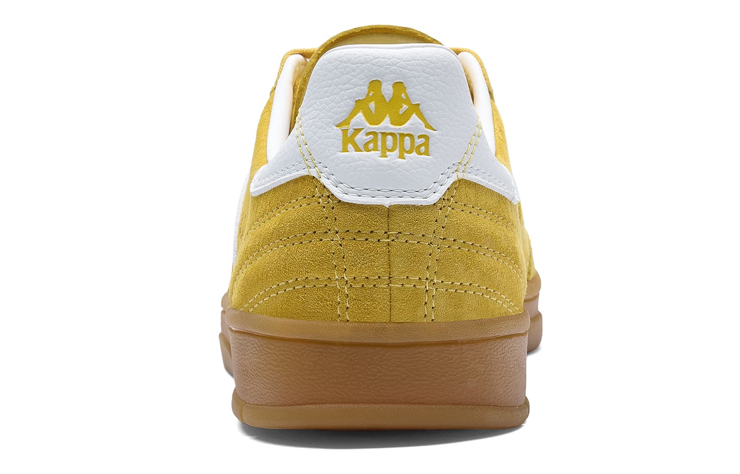 Кроссовки KAPPA Vintage Collection Спина To Спина Низкие Кеды немецкой армии (GAT) Унисекс Желтый Белый - изображение 5