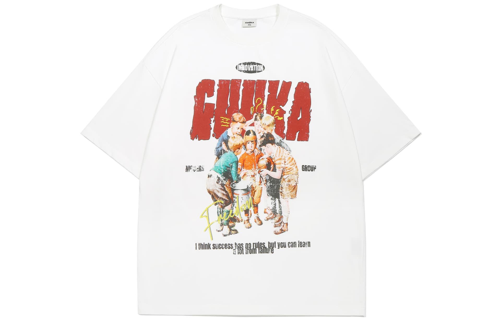 Футболка Guuka Белый Унисекс T-рубашки - изображение 1