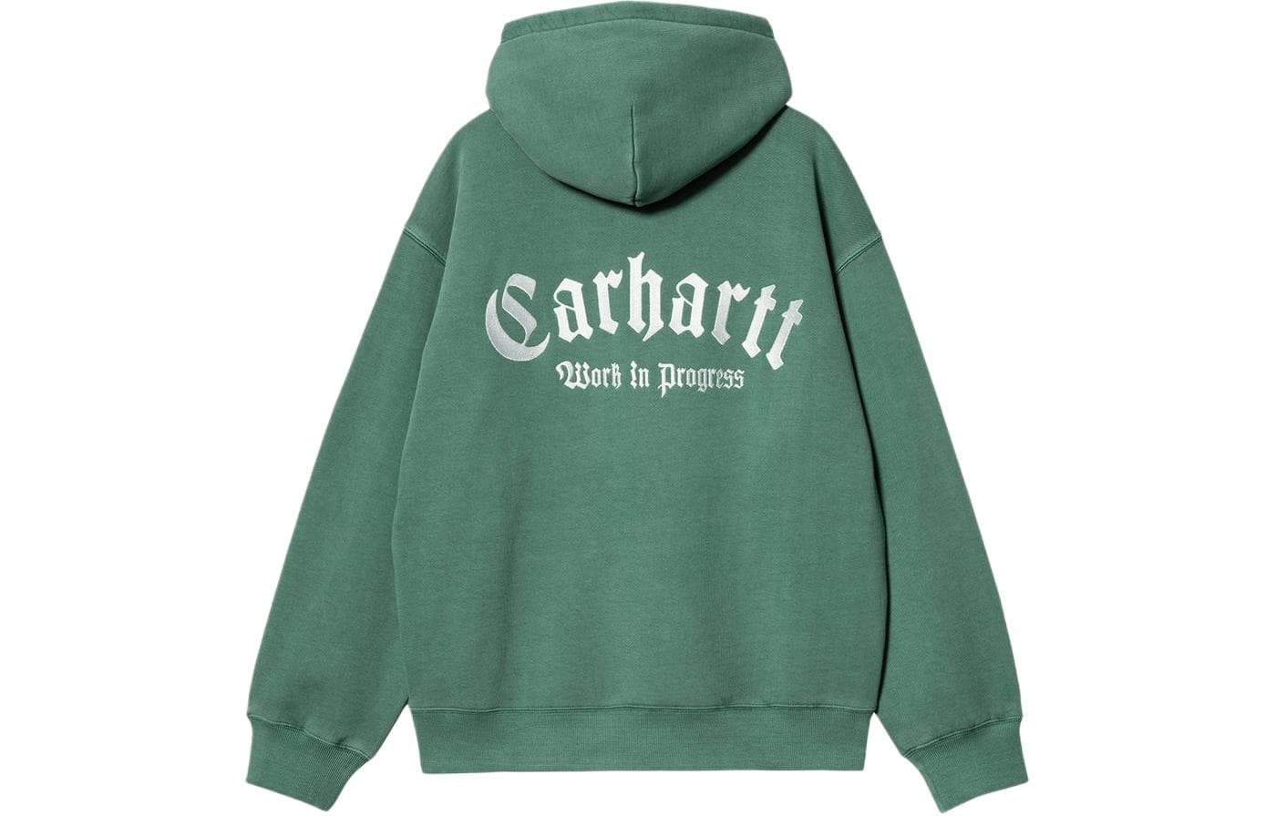 Кофта Carhartt WIP Hooded Onyx Script Sweatshirt - изображение 1