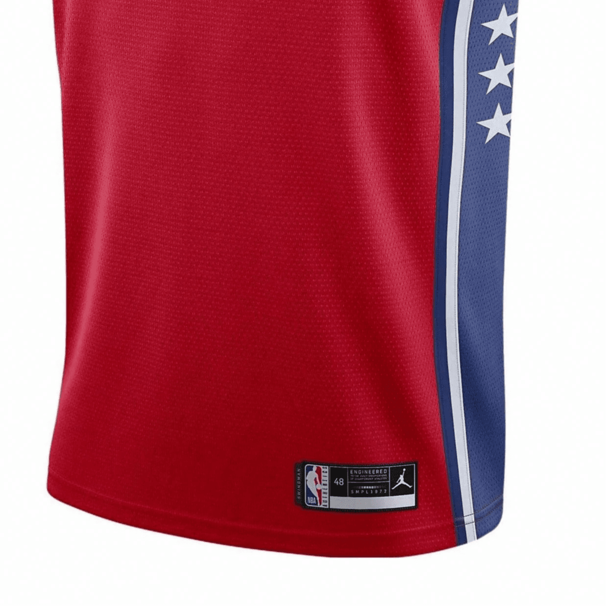 Баскетбольная майка Jordan V-Neck Sleeveless Basketball Jersey Red - изображение 4