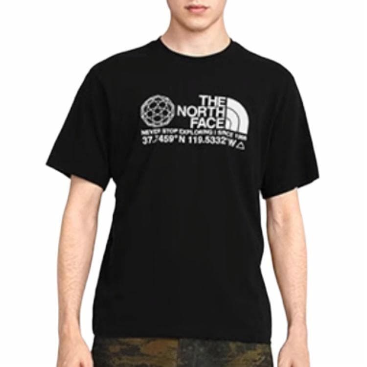 Футболка The North Face Logo T-Shirt Black - изображение 4