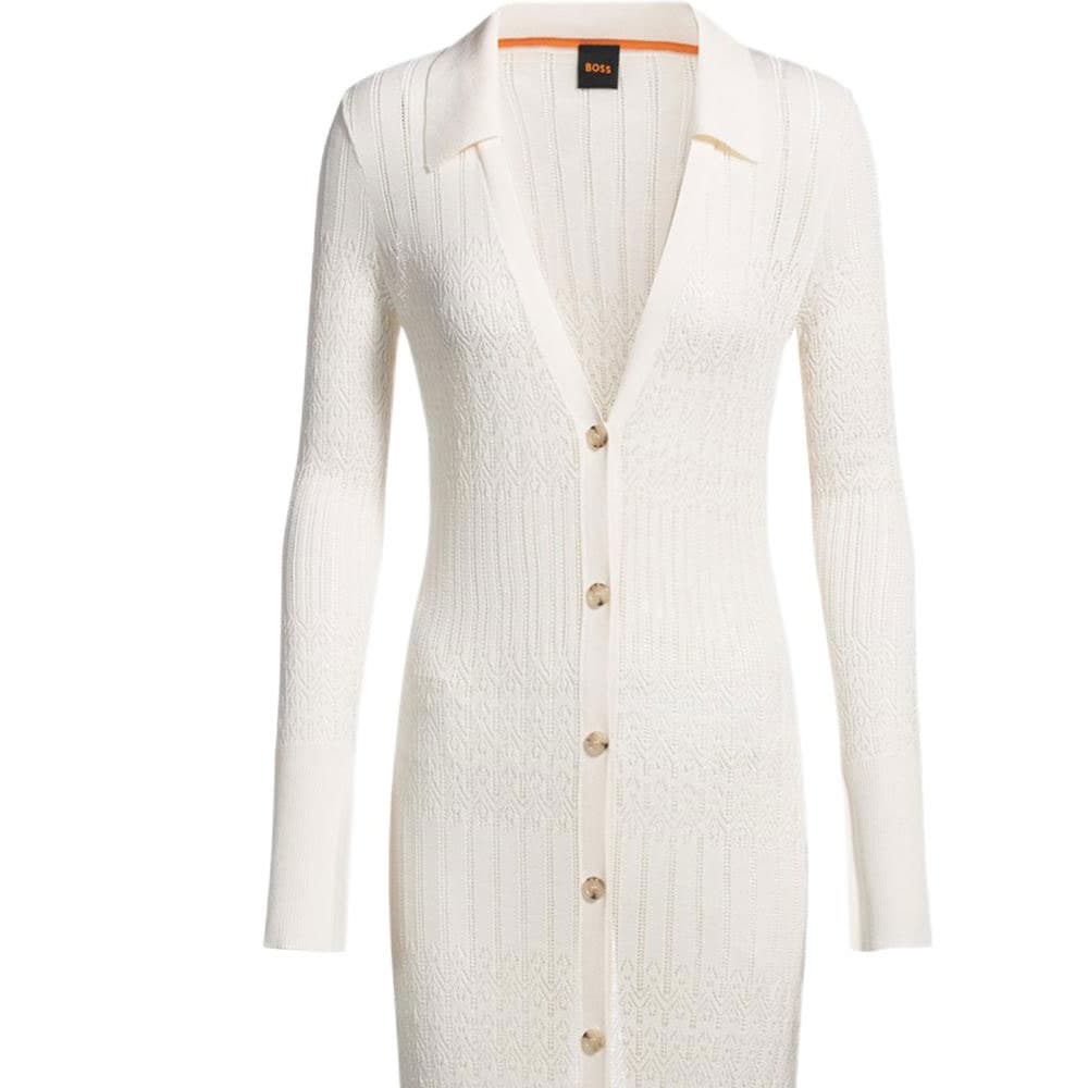 Кофта HUGO BOSS Трикотаж Женский Белый - изображение 2