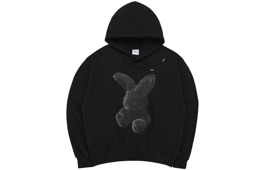 Худи acme de la vie ADLV Cartoon Print Hoodie Black - изображение 1