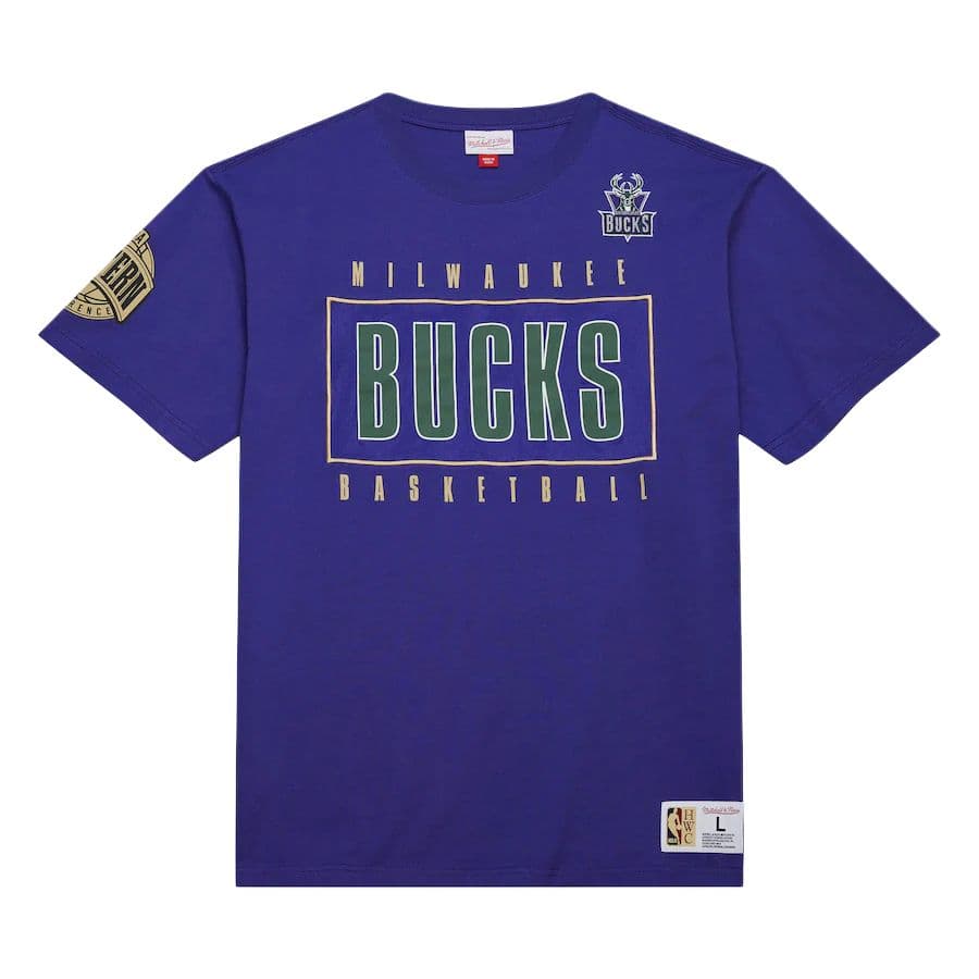 Футболка Mitchell Ness x NBA Milwaukee Bucks T - изображение 1