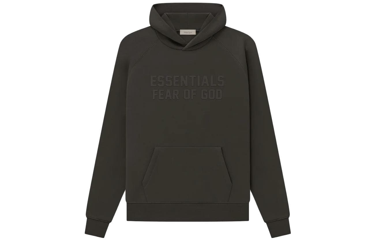 Худи Fear of God Essentials SS23 Hoodie Off Black - изображение 1