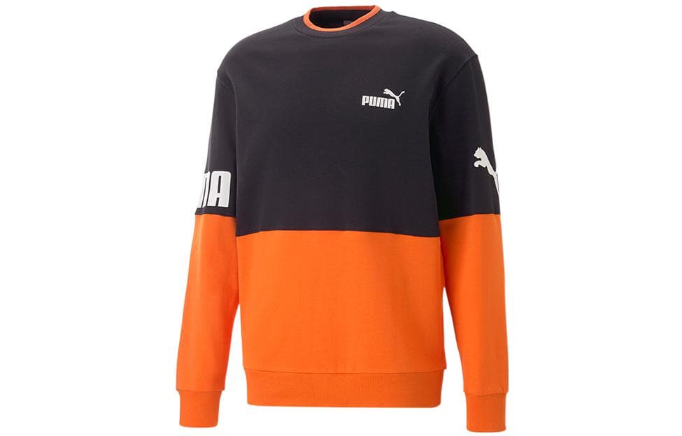 Худи PUMA Power Colorblock Crew Tr Logo - изображение 1