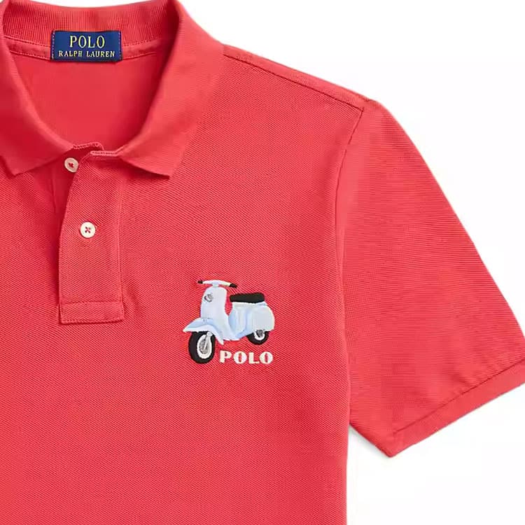 Polo Ralph Lauren Поло SS25 Красный Детский - изображение 3