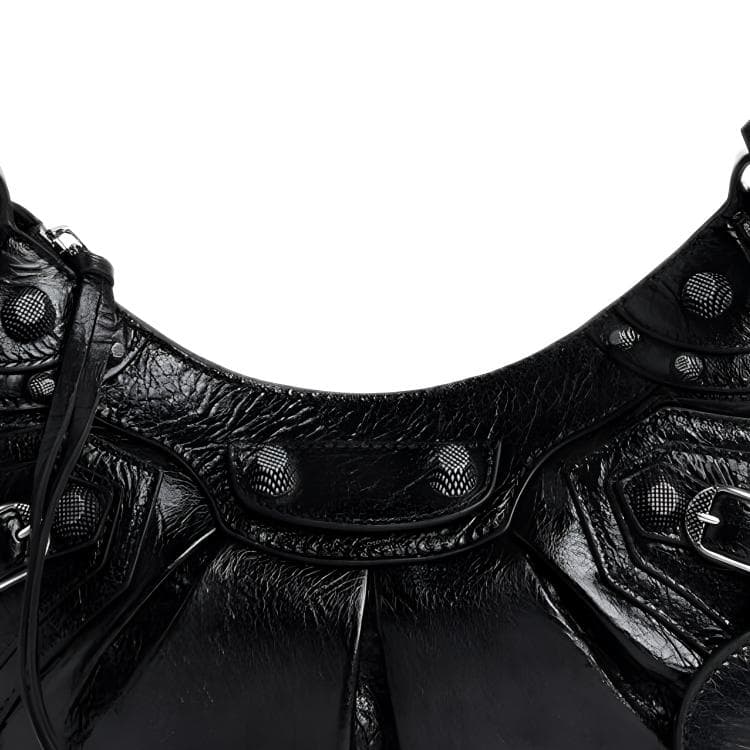 Мини-сумка Balenciaga Le Cagole Black - изображение 5