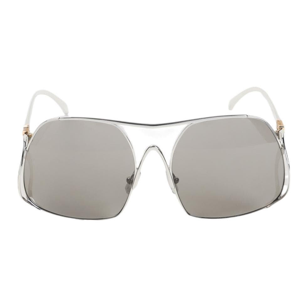 Солнцезащитные очки MIU MIU Металлические Aviator Солнцезащитные очки Женские Серебряные - изображение 2