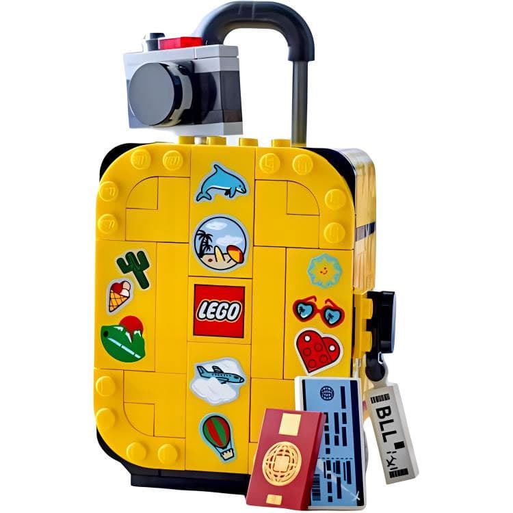 Конструктор LEGO Желтый Путешествие Чемодан Конструктор Пластиковые Наборы 184 шт. 40817 - изображение 3