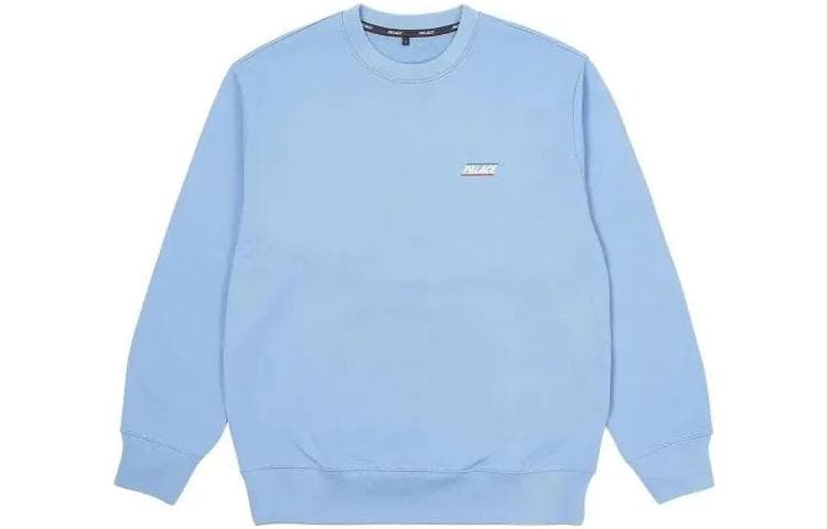 Худи PALACE SS23 Basically A Crew Flexy Blue - изображение 1