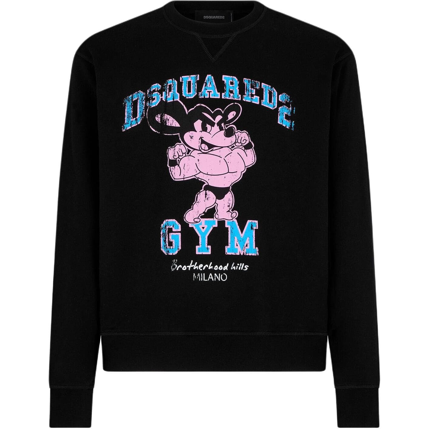 Кофта DSQUARED 2 SS24 Gym Cool Fit Crewneck Sweatshirt - изображение 1