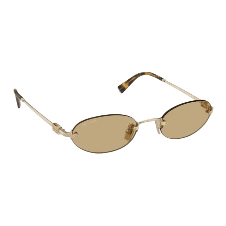 Солнцезащитные очки Miu Miu Oval Tortoiseshell Sunglasses - изображение 2