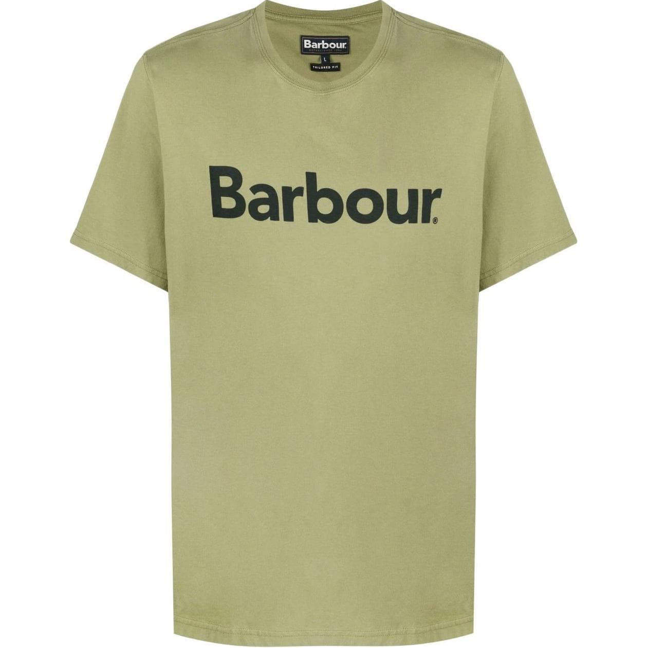 Футболка Barbour T Рубашка Мужская Оливково-Зеленая - изображение 1